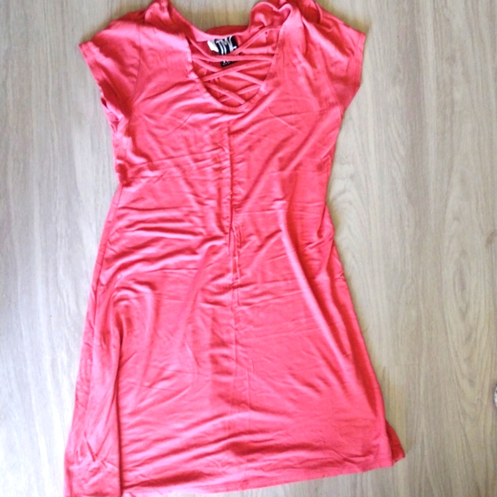 Mauve mini dress